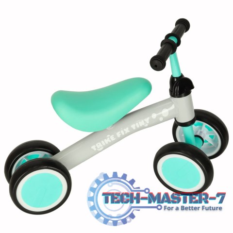 Rowerek biegowy Trike Fix Tiny jeździk chodzik 4 koła regulacja kierownicy miętowy Rowerek biegowy Trike Fix Tiny jeździk chodzik 4 koła regulacja kierownicy miętowy