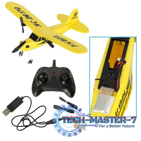 Samolot zdalnie sterowany na pilota RC FX803 Piper 150mah Samolot zdalnie sterowany na pilota RC FX803 Piper 150mah