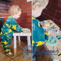 Stolik manipulacyjny LULILO montessori miętowy