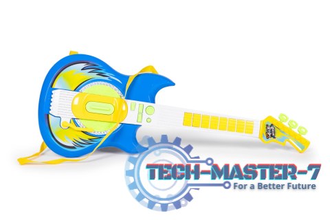 Zestaw gitara elektryczna mikrofon statyw dla dzieci MP3 - niebieska MULTISTORE Zestaw gitara elektryczna mikrofon statyw dla dzieci MP3 - niebieska MULTISTORE