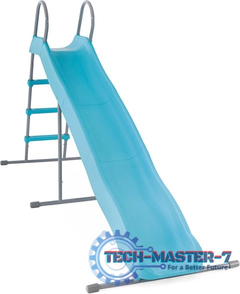 Zjeżdżalnia dla dzieci ogrodowa ślizg 244 cm duża stal tworzywo - 44107 INTEX INTEX