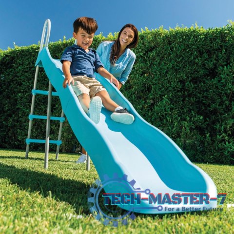 Zjeżdżalnia dla dzieci ogrodowa ślizg 244 cm duża stal tworzywo - 44107 INTEX INTEX Zjeżdżalnia dla dzieci ogrodowa ślizg 244 cm duża stal tworzywo - 44107 INTEX INTEX