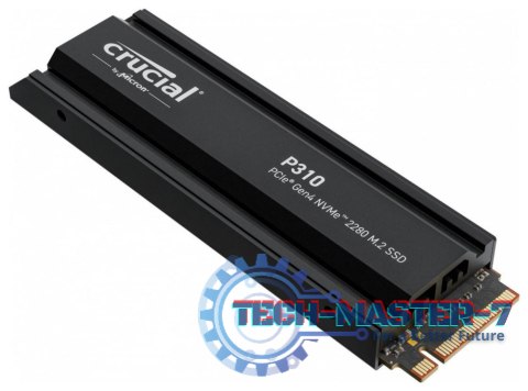 Dysk SSD CRUCIAL CT1000P310SSD5 (M.2 2280″ /1 TB /PCI Express 4.0 /7100MB/s /6000MB/s) Dysk SSD CRUCIAL CT1000P310SSD5 (M.2 2280″ /1 TB /PCI Express 4.0 /7100MB/s /6000MB/s)