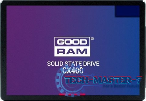 Dysk SSD GOODRAM SSDPR-CX400-01T CX400 (2.5″ /1TB /SATA III (6 Gb/s) /550MB/s /490MB/s)