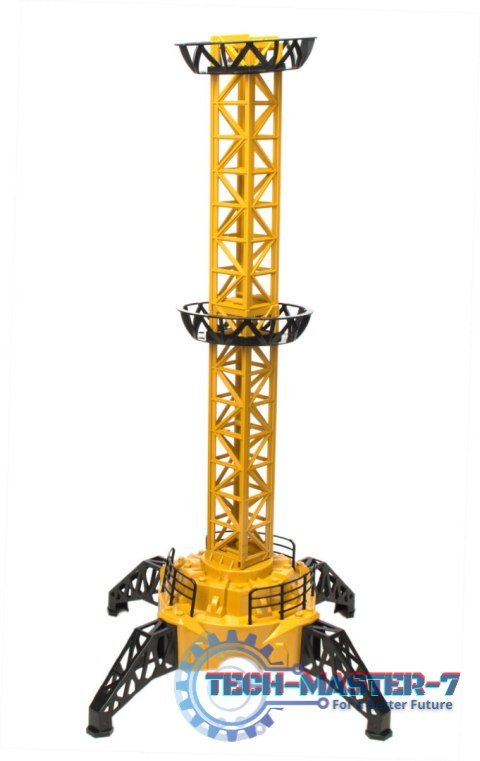 Dźwig Żuraw budowlany zdalnie sterowany RC z hakiem 4CH 128cm Dźwig Żuraw budowlany zdalnie sterowany RC z hakiem 4CH 128cm