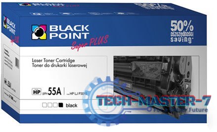 Kaseta z tonerem BLACK POINT LBPPH55A Zamiennik HP CE255A LBPPH55A