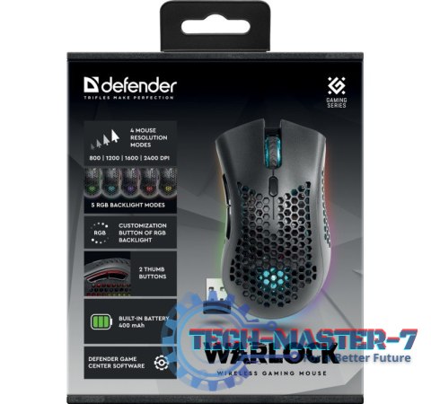 Mysz Bezprzewodowa DEFENDER 52709 Mysz Bezprzewodowa DEFENDER 52709