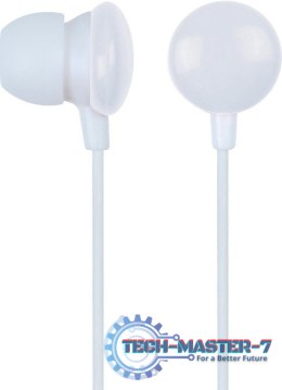 Słuchawki Douszne GEMBIRD Candy Biały (0.9m /3.5 mm wtyk/Biały)