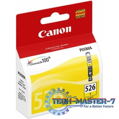 Tusz CANON Tusz CANON CLI-526Y Yellow 4543B001 4543B001