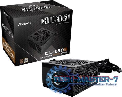 Zasilacz PC ASROCK 650W 90-UXC065-BNEAAA