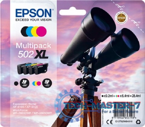 Zestaw tuszy EPSON C13T02W64010