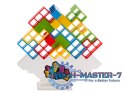 Gra zręcznościowa montessori gra logiczna układanka balansująca klocki tetris