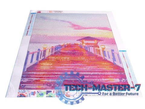 Haft diamentowy Diamond Painting mozaika diamentowa zestaw 5D molo Haft diamentowy Diamond Painting mozaika diamentowa zestaw 5D molo