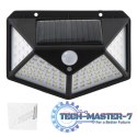 Lampa solarna czujnik ruchu i zmierzchu 100 LED