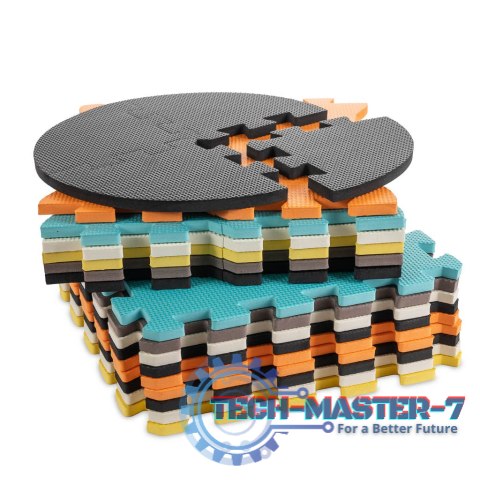 Mata edukacyjna piankowa puzzle zwierzątka kolorowa 114 x 114 cm 25 elementów Mata edukacyjna piankowa puzzle zwierzątka kolorowa 114 x 114 cm 25 elementów