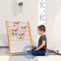 Regał na książki dla dzieci stojak półka 76,5cm