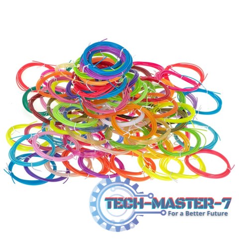 Wkłady do długopisu 3D filament 90szt x 3m zapas 270m Wkłady do długopisu 3D filament 90szt x 3m zapas 270m