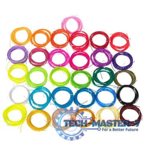 Wkłady do długopisu 3D filament 90szt x 3m zapas 270m Wkłady do długopisu 3D filament 90szt x 3m zapas 270m