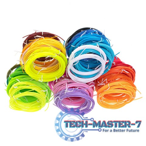 Wkłady do długopisu 3D filament 90szt x 3m zapas 270m Wkłady do długopisu 3D filament 90szt x 3m zapas 270m