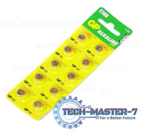 Bateria GP 1.5V 192F-U10 Bateria GP 1.5V 192F-U10