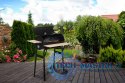 Duży grill ogrodowy z termometrem komin 3 półki koła MultiGarden MultiGarden