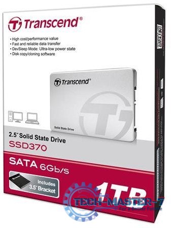 Dysk SSD TRANSCEND SSD370 1 TB SATA III (2.5″ /1 TB ) Dysk SSD TRANSCEND SSD370 1 TB SATA III (2.5″ /1 TB )