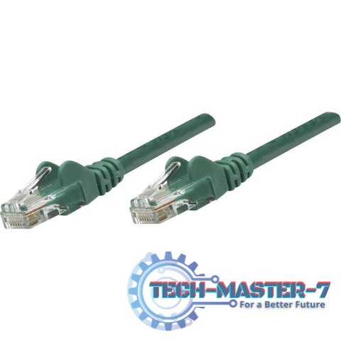 INTELLINET NETWORK SOLUTIONS U/UTP Cat. 5e 1 m Zielony 1 Patchcord INTELLINET NETWORK SOLUTIONS U/UTP Cat. 5e 1 m Zielony 1 Patchcord