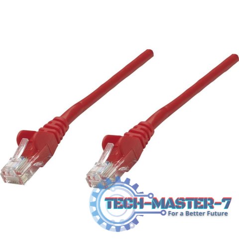 INTELLINET NETWORK SOLUTIONS U/UTP Cat. 5e 3 m Czerwony 3 Patchcord INTELLINET NETWORK SOLUTIONS U/UTP Cat. 5e 3 m Czerwony 3 Patchcord