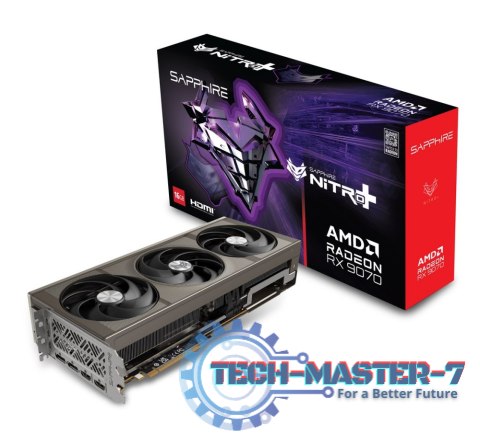 Karta graficzna SAPPHIRE NITRO+ RX 9070 GAMING OC 16GB (11349-01-20G)