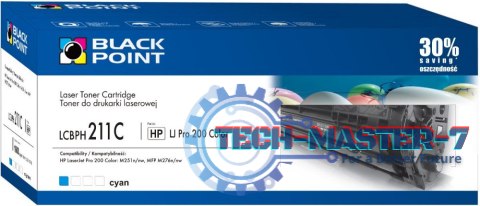 Kaseta z tonerem BLACK POINT LCBPH211C Zamiennik HP CF211A LCBPH211C