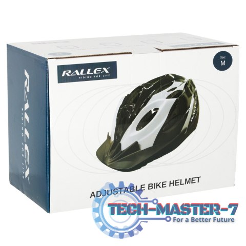 Kask rowerowy RALLEX otwory wentylacyjne regulowany damski męski uniwersalny młodzieżowy regulowany 54-58 cm Kask rowerowy RALLEX otwory wentylacyjne regulowany damski męski uniwersalny młodzieżowy regulowany 54-58 cm