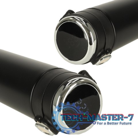 Kubek bidon termiczny z ustnikiem termos LED 420ml czarny Kubek bidon termiczny z ustnikiem termos LED 420ml czarny