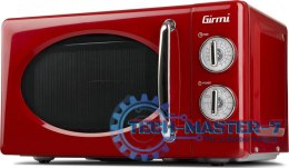 Kuchenka mikrofalowa wolnostojąca GIRMI FM21 RED (1150W /20L /Czerwony)