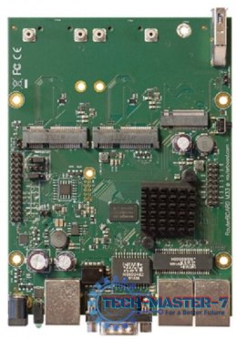 MIKROTIK RBM33G ROUTERBOARD 2X CPU CORE, 880MHZ, 256MB, 3XGE, 2XMINIPCI, 1XUSB 3.0, MICROSD, M.2 SLOT