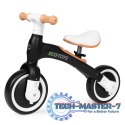 Rowerek biegowy z pedałami - treningowy kółka boczne 3w1 czarny ECOTOYS ECOTOYS