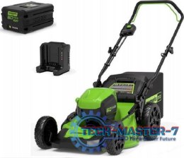 60V Kosiarka 46cm GREENWORKS GD60LM46HPK4 - Zestaw ładowarka + akumulator 4Ah - 2502807UB