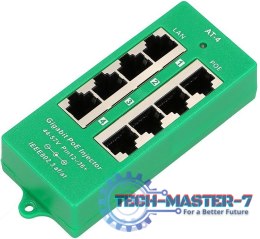 EXTRALINK ACTIVE POE INJECTOR 4 PORT GIGABIT 802.3AT/AF MODE A