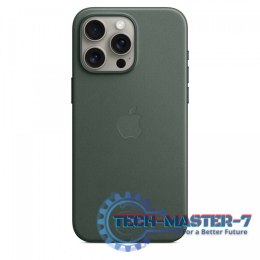 Etui z tkaniny FineWoven z MagSafe do iPhonea 15 Pro Max - wieczna zieleń