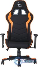 Fotel Scorpion Czarno-pomarańczowy GEMBIRD GC-SCORPION-04X