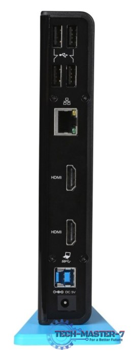 I-TEC U3DUALHDMIDOCK (Czarny /1x Thunderbolt 3 )