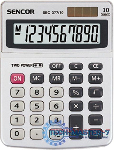 Kalkulator SENCOR SEC 377/10 Kalkulator SENCOR SEC 377/10