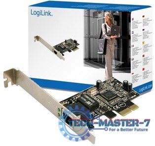 Karta sieciowa przewodowa LOGILINK Gigabit Ethernet PC Card PC0029A Karta sieciowa przewodowa LOGILINK Gigabit Ethernet PC Card PC0029A