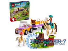 LEGO 42634 Friends - Przyczepka dla konia i kucyka