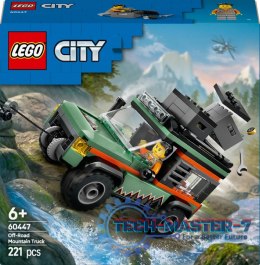 LEGO 60447 CITY - Górska ciężarówka terenowa 4x4