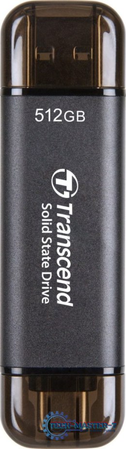 Pendrive TRANSCEND TS512GESD310C (512 GB /Czarny )