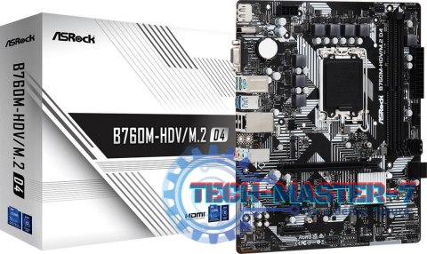 Płyta główna ASROCK B760M-HDV/M.2 (Socket 1700 /micro ATX)