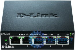 Przełącznik D-LINK DES-105/E (5x 10/100 )