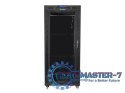 SZAFA INSTALACYJNA RACK STOJĄCA 19" 27U 800X1200 CZARNA DRZWI SZKLANE LCD LANBERG (FLAT PACK)