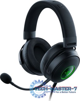 Słuchawki z mikrofonem RAZER Kraken V3 Czarno-zielony Czarno-zielony