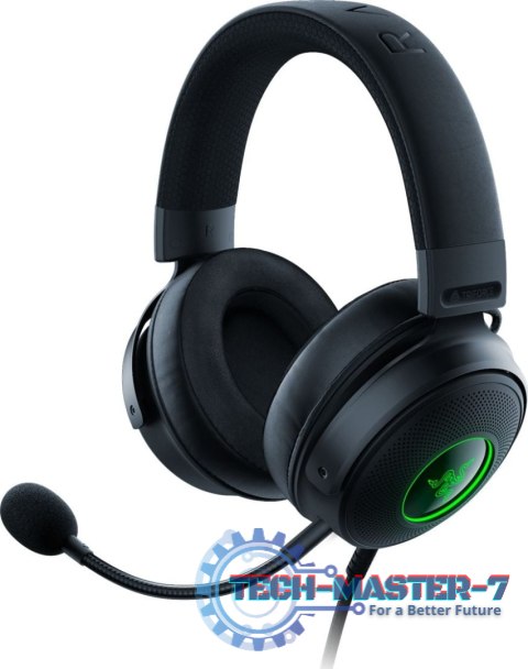 Słuchawki z mikrofonem RAZER Kraken V3 Czarno-zielony Czarno-zielony Słuchawki z mikrofonem RAZER Kraken V3 Czarno-zielony Czarno-zielony